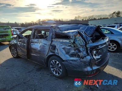 Drugie zdjęcie samochodu z przodu: 2022 HONDA ODYSSEY EXL VIN:5FNRL6H75NB031904 - miniatura