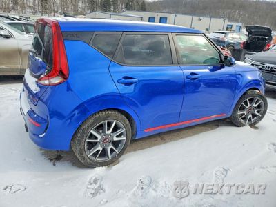 Trzecie zdjęcie samochodu z tyłu: 2020 KIA SOUL GT LINE VIN:KNDJ63AU5L7115324 - miniatura
