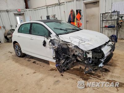Czwarte zdjęcie samochodu z boku: 2024 VOLKSWAGEN GOLF R VIN:WVWEB7CD2RW231581 - miniatura