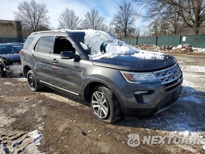 Czwarte zdjęcie samochodu z boku: 2018 FORD EXPLORER XLT VIN:1FM5K8D83JGC89684 - miniatura