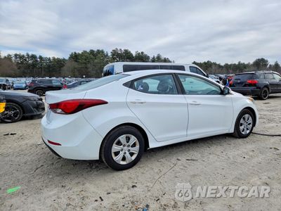 Trzecie zdjęcie samochodu z tyłu: 2016 HYUNDAI ELANTRA SE VIN:5NPDH4AE1GH765842 - miniatura