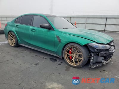 Czwarte zdjęcie samochodu z boku: 2023 BMW M3 VIN:WBS53AY05PFN72706 - miniatura