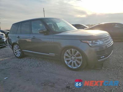 Czwarte zdjęcie samochodu z boku: 2015 LAND ROVER RANGE ROVER SUPERCHARGED VIN:SALGS2TF4FA213310 - miniatura