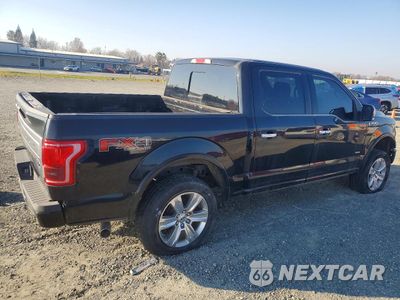 Trzecie zdjęcie samochodu z tyłu: 2016 FORD F150 SUPERCREW VIN:1FTEW1EG6GFA57049 - miniatura