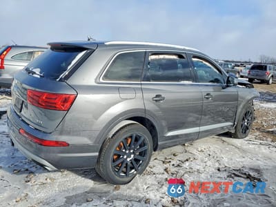 Trzecie zdjęcie samochodu z tyłu: 2018 AUDI Q7 PREMIUM PLUS VIN:WA1LAAF7XJD033077 - miniatura
