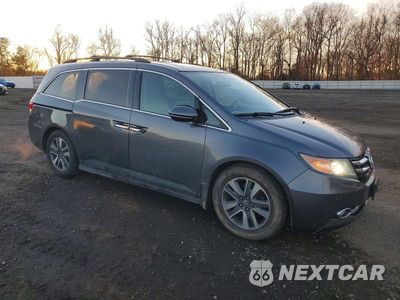 Czwarte zdjęcie samochodu z boku: 2014 HONDA ODYSSEY TOURING VIN:5FNRL5H92EB136461 - miniatura