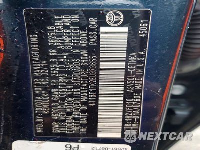 Zdjęcie 12 z 13 samochodu: 2014 TOYOTA CAMRY L VIN:4T1BF1FK2EU373655 - miniatura
