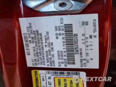 Zdjęcie 12 z 12 samochodu: 2017 FORD FUSION SE HYBRID VIN:3FA6P0LU7HR324780 - miniatura
