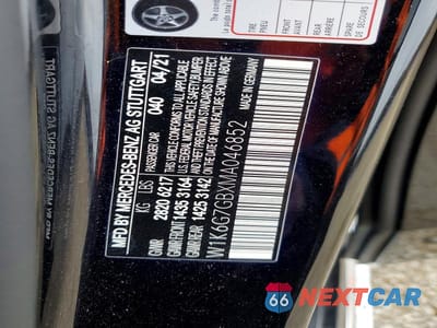 Zdjęcie 12 z 12 samochodu: 2021 MERCEDES-BENZ S 580 4MATIC VIN:W1K6G7GBXMA046852 - miniatura