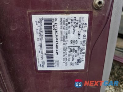 Zdjęcie 12 z 12 samochodu: 1994 FORD RANGER VIN:1FTCR10U8RTA03039 - miniatura