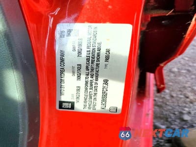 Zdjęcie 13 z 13 samochodu: 2015 CHEVROLET SPARK LS VIN:KL8CB6S92FC755849 - miniatura