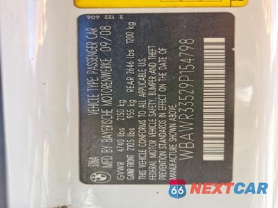 Zdjęcie 12 z 12 samochodu: 2009 BMW 328 I SULEV VIN:WBAWR33529P154798 - miniatura