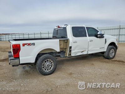 Trzecie zdjęcie samochodu z tyłu: 2022 FORD F350 SUPER DUTY VIN:1FT8W3BT2NEF07485 - miniatura