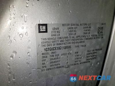 Zdjęcie 13 z 14 samochodu: 2016 GMC CANYON SLE VIN:1GTG6CE39G1108686 - miniatura