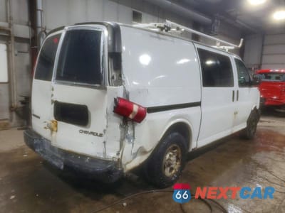 Trzecie zdjęcie samochodu z tyłu: 2004 CHEVROLET EXPRESS 1500 UTILITY / SERVICE VAN VIN:1GCFG15X541196700 - miniatura