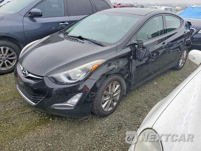 2015 HYUNDAI ELANTRA SE 5NPDH4AE2FH622347 - główne zdjęcie licytacji z USA - miniatura