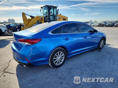 Trzecie zdjęcie samochodu z tyłu: 2018 HYUNDAI SONATA SE VIN:5NPE24AF3JH618167 - miniatura