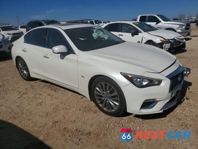 Czwarte zdjęcie samochodu z boku: 2018 INFINITY Q50 3.0T LUXE VIN:JN1EV7AP7JM358964 - miniatura