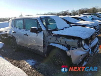 Czwarte zdjęcie samochodu z boku: 2021 JEEP RENEGADE SPORT VIN:ZACNJDAB0MPN15099 - miniatura