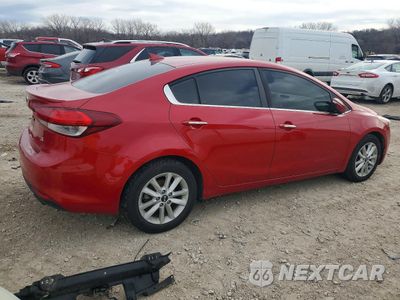 Trzecie zdjęcie samochodu z tyłu: 2017 KIA FORTE LX VIN:3KPFL4A73HE053833 - miniatura