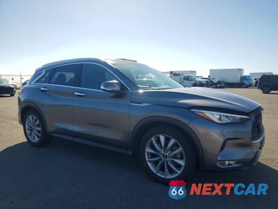 Czwarte zdjęcie samochodu z boku: 2021 INFINITI QX50 LUXE VIN:3PCAJ5BA5MF124003 - miniatura