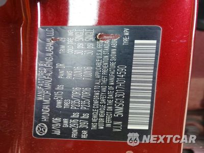 Zdjęcie 13 z 13 samochodu: 2007 HYUNDAI SANTA FE GLS VIN:5NMSG13D17H014590 - miniatura