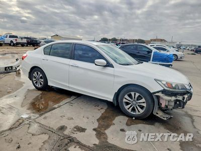 Czwarte zdjęcie samochodu z boku: 2014 HONDA ACCORD LX VIN:1HGCR2F32EA000892 - miniatura
