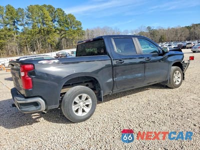 Trzecie zdjęcie samochodu z tyłu: 2021 CHEVROLET SILVERADO K1500 LT VIN:1GCUYDED7MZ365662 - miniatura