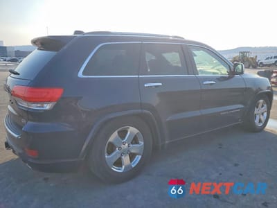 Trzecie zdjęcie samochodu z tyłu: 2014 JEEP GRAND CHEROKEE OVERLAND VIN:1C4RJFCM0EC347629 - miniatura