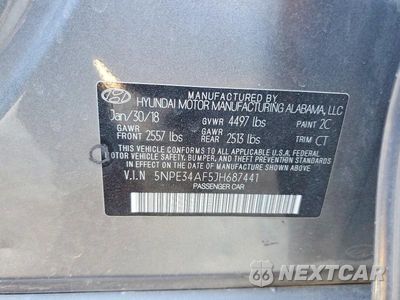 Zdjęcie 12 z 12 samochodu: 2018 HYUNDAI SONATA SPORT VIN:5NPE34AF5JH687441 - miniatura