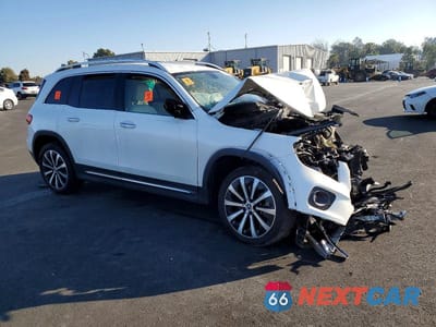 Czwarte zdjęcie samochodu z boku: 2021 MERCEDES-BENZ GLB 250 VIN:W1N4M4GB8MW166069 - miniatura