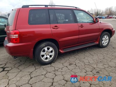 Trzecie zdjęcie samochodu z tyłu: 2002 TOYOTA HIGHLANDER VIN:JTEHF21A120065491 - miniatura