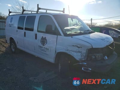 Czwarte zdjęcie samochodu z boku: 2016 GMC SAVANA 2500 UTILITY / SERVICE VAN VIN:1GTW7AFF3G1904226 - miniatura