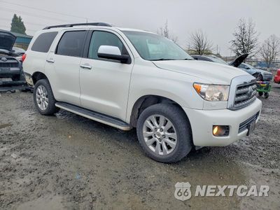 Czwarte zdjęcie samochodu z boku: 2010 TOYOTA SEQUOIA PLATINUM VIN:5TDDY5G1XAS038713 - miniatura