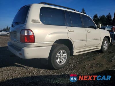 Trzecie zdjęcie samochodu z tyłu: 2000 LEXUS LX 470 VIN:JT6HT00WXY0082627 - miniatura