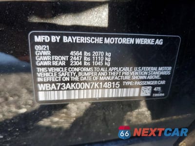 Zdjęcie 12 z 12 samochodu: 2022 BMW 228XI VIN:WBA73AK00N7K14815 - miniatura