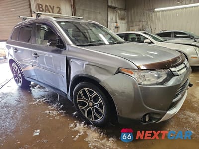Czwarte zdjęcie samochodu z boku: 2015 MITSUBISHI OUTLANDER GT VIN:JA4JZ4AX0FZ013651 - miniatura