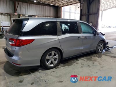 Trzecie zdjęcie samochodu z tyłu: 2019 HONDA ODYSSEY EXL VIN:5FNRL6H70KB128987 - miniatura