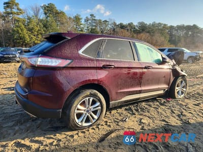 Trzecie zdjęcie samochodu z tyłu: 2017 FORD EDGE SEL VIN:2FMPK4J85HBC60176 - miniatura
