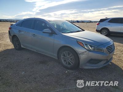 Czwarte zdjęcie samochodu z boku: 2015 HYUNDAI SONATA SE VIN:5NPE24AF8FH009020 - miniatura