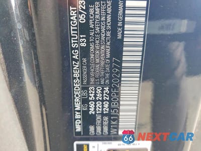 Zdjęcie 13 z 13 samochodu: 2023 MERCEDES-BENZ E 450 VIN:W1K1J5JB0PF202977 - miniatura
