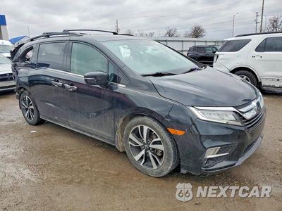 Czwarte zdjęcie samochodu z boku: 2019 HONDA ODYSSEY VIN:5FNRL6H94KB118464 - miniatura