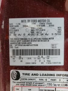 Zdjęcie 12 z 12 samochodu: 2009 FORD F150 SUPERCREW VIN:1FTPW14V49FA17936 - miniatura