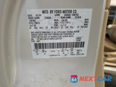 Zdjęcie 13 z 13 samochodu: 2002 FORD ESCAPE XLT VIN:1FMCU93709KC24767 - miniatura