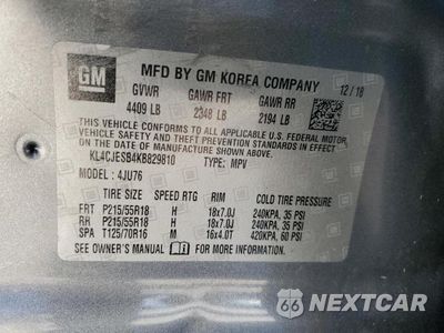 Zdjęcie 12 z 12 samochodu: 2019 BUICK ENCORE PREFERRED VIN:KL4CJESB4KB829810 - miniatura