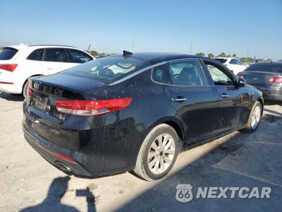 Trzecie zdjęcie samochodu z tyłu: 2016 KIA OPTIMA EX VIN:5XXGU4L34GG108677 - miniatura