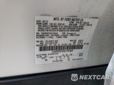 Zdjęcie 13 z 14 samochodu: 2014 FORD TAURUS SHO VIN:1FAHP2KT3EG129369 - miniatura