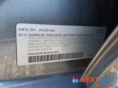 Zdjęcie 12 z 12 samochodu: 2014 AUDI S4 PREMIUM PLUS VIN:WAUDGAFLXEA050004 - miniatura