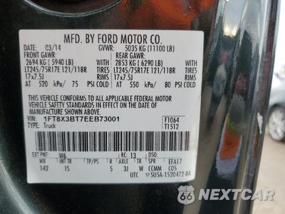 Zdjęcie 12 z 12 samochodu: 2014 FORD F350 SUPER DUTY VIN:1FT8X3BT7EEB73001 - miniatura