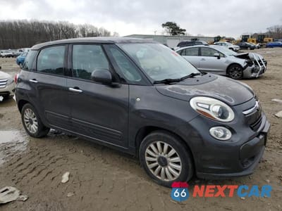 Czwarte zdjęcie samochodu z boku: 2014 FIAT 500L EASY VIN:ZFBCFABH8EZ020071 - miniatura